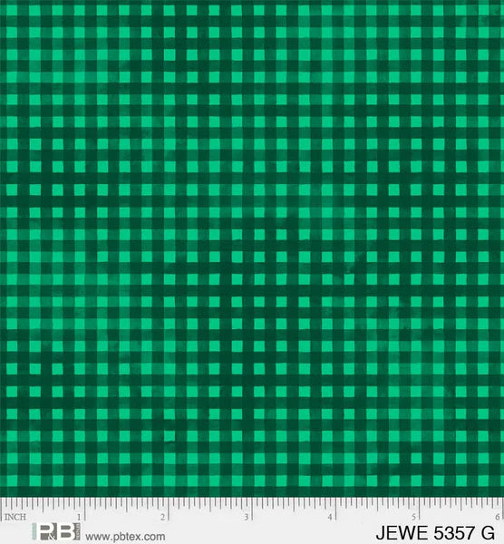 Jewel Gingham- green