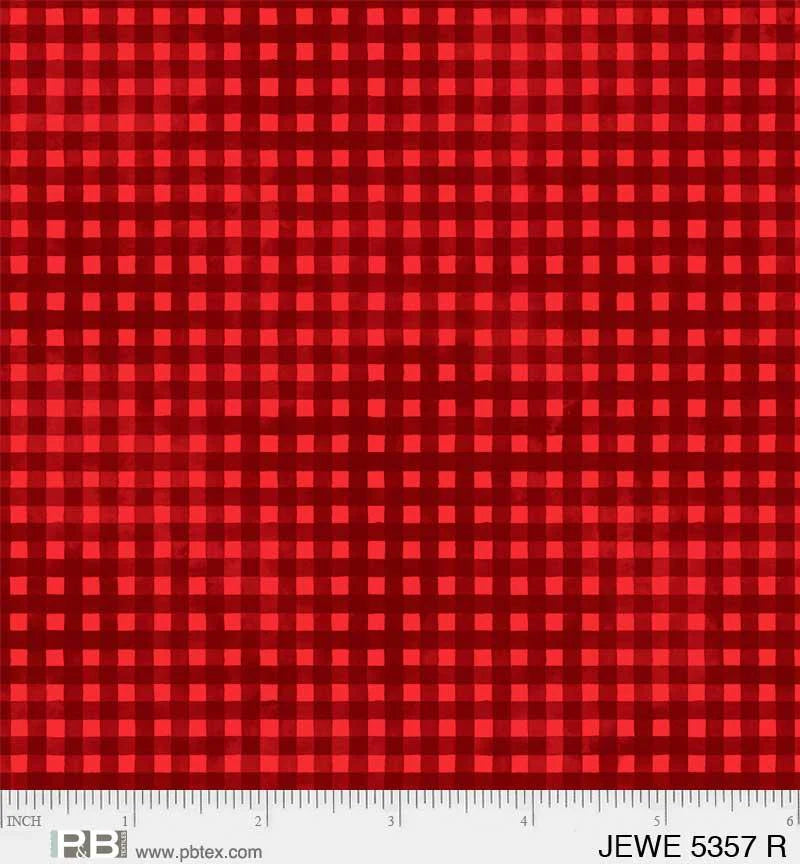 Jewel Gingham-Red