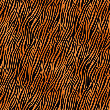 Jewel Tones - orange & black