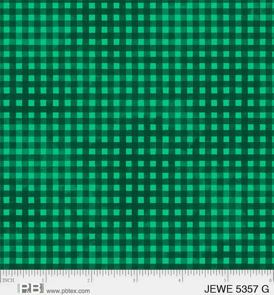 Jewel Gingham- green