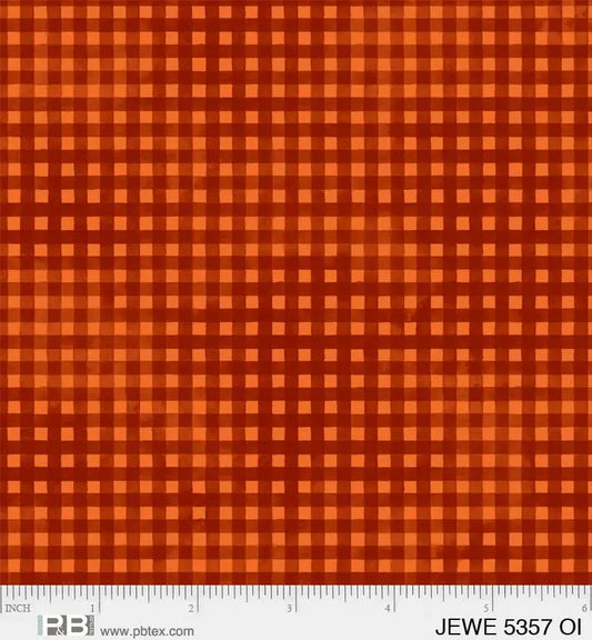 Jewel Gingham-orange