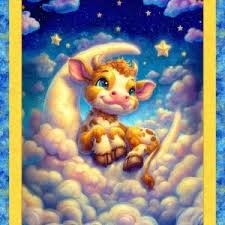 Moo on the Moon Cow
