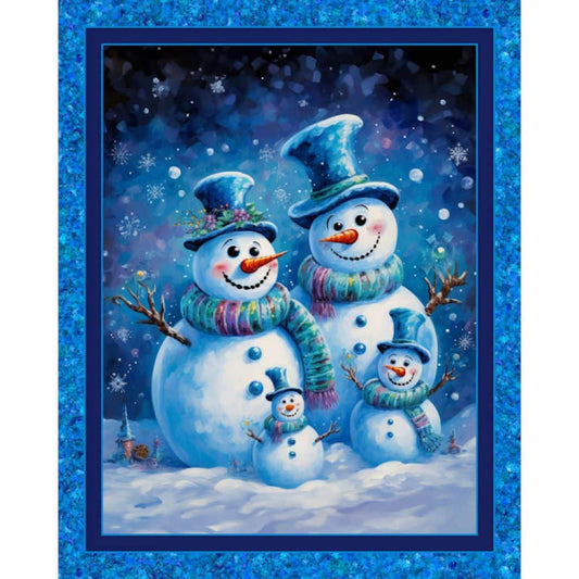 Snow Family Panel