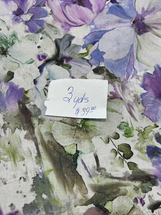 108" wide backing -- purple